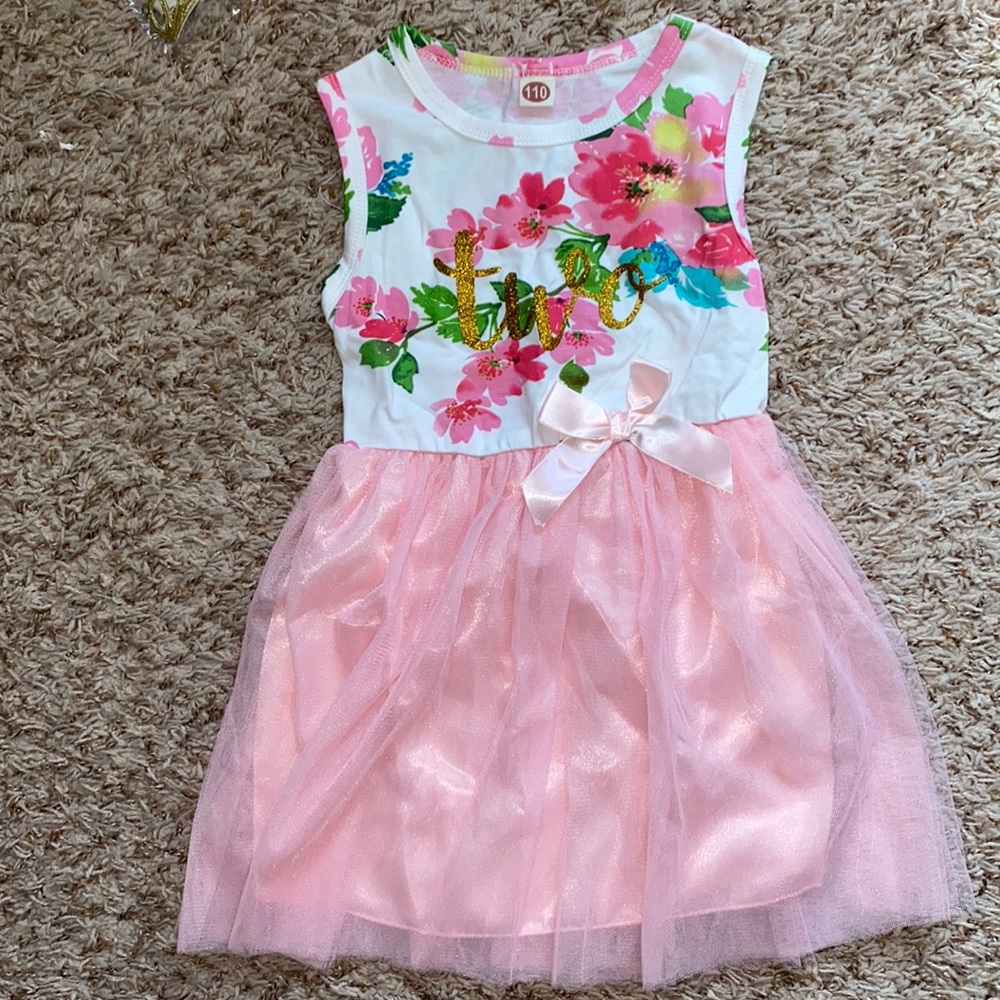 3t girls 2nd birthday dress